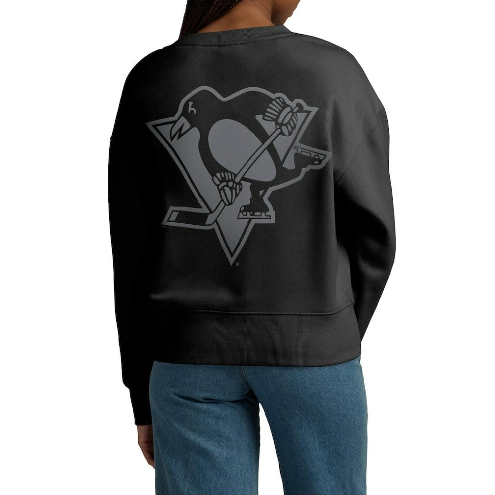NHL Pittsburgh Penguins Fanatics Women's Elements Flow Pullover Sweatshirt