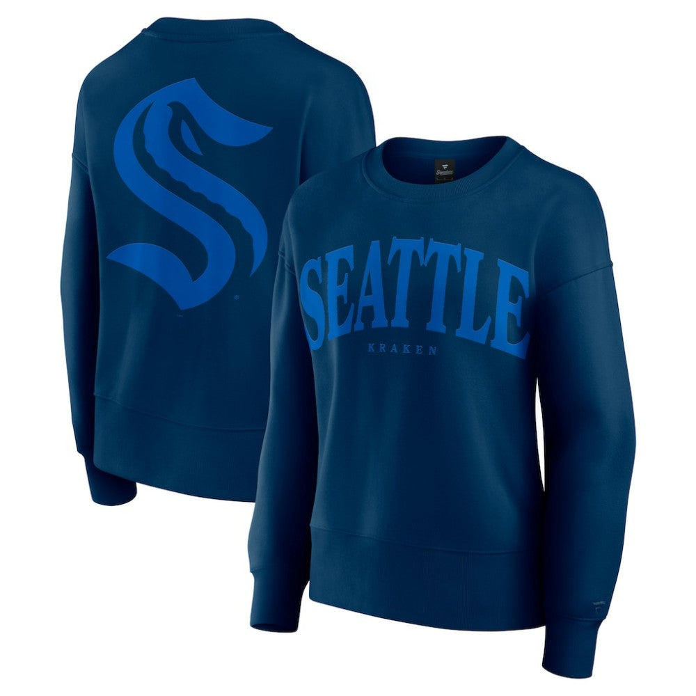 NHL Seattle Kraken Fanatics Women's Elements Flow Pullover Sweatshirt