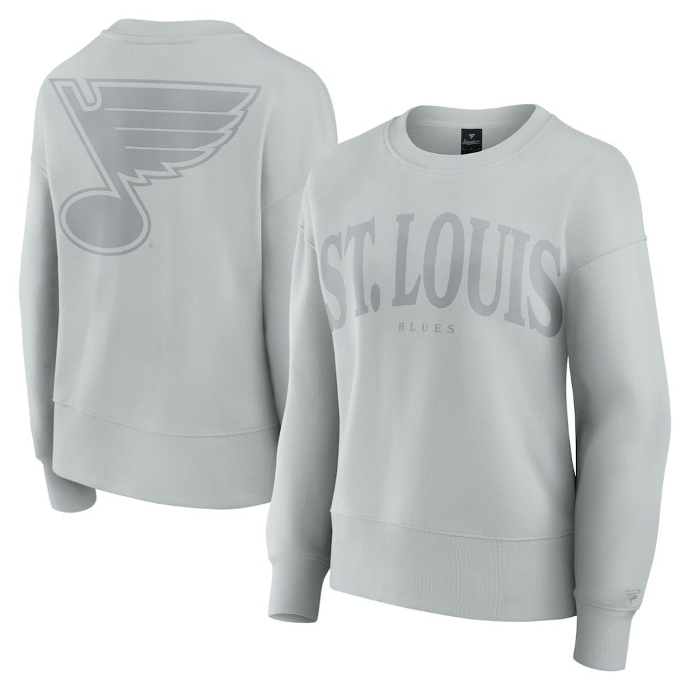 NHL St. Louis Blues Fanatics Women's Elements Flow Pullover Sweatshirt