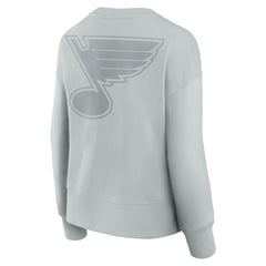 NHL St. Louis Blues Fanatics Women's Elements Flow Pullover Sweatshirt