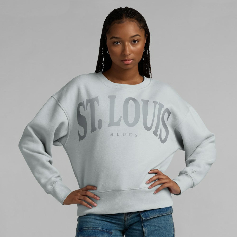 NHL St. Louis Blues Fanatics Women's Elements Flow Pullover Sweatshirt