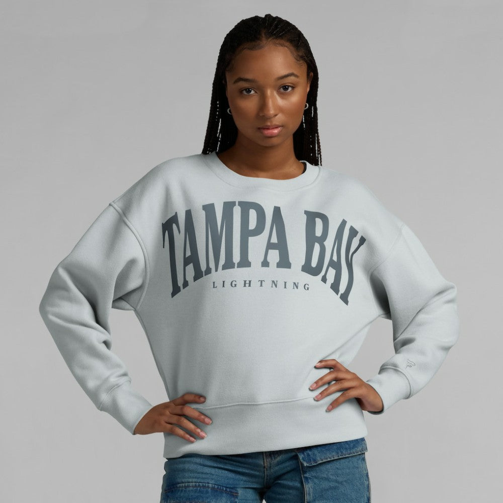 NHL Tampa Bay Lightning Fanatics Women's Elements Flow Pullover Sweatshirt