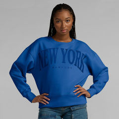 NHL New York Rangers Fanatics Women's Elements Flow Pullover Sweatshirt