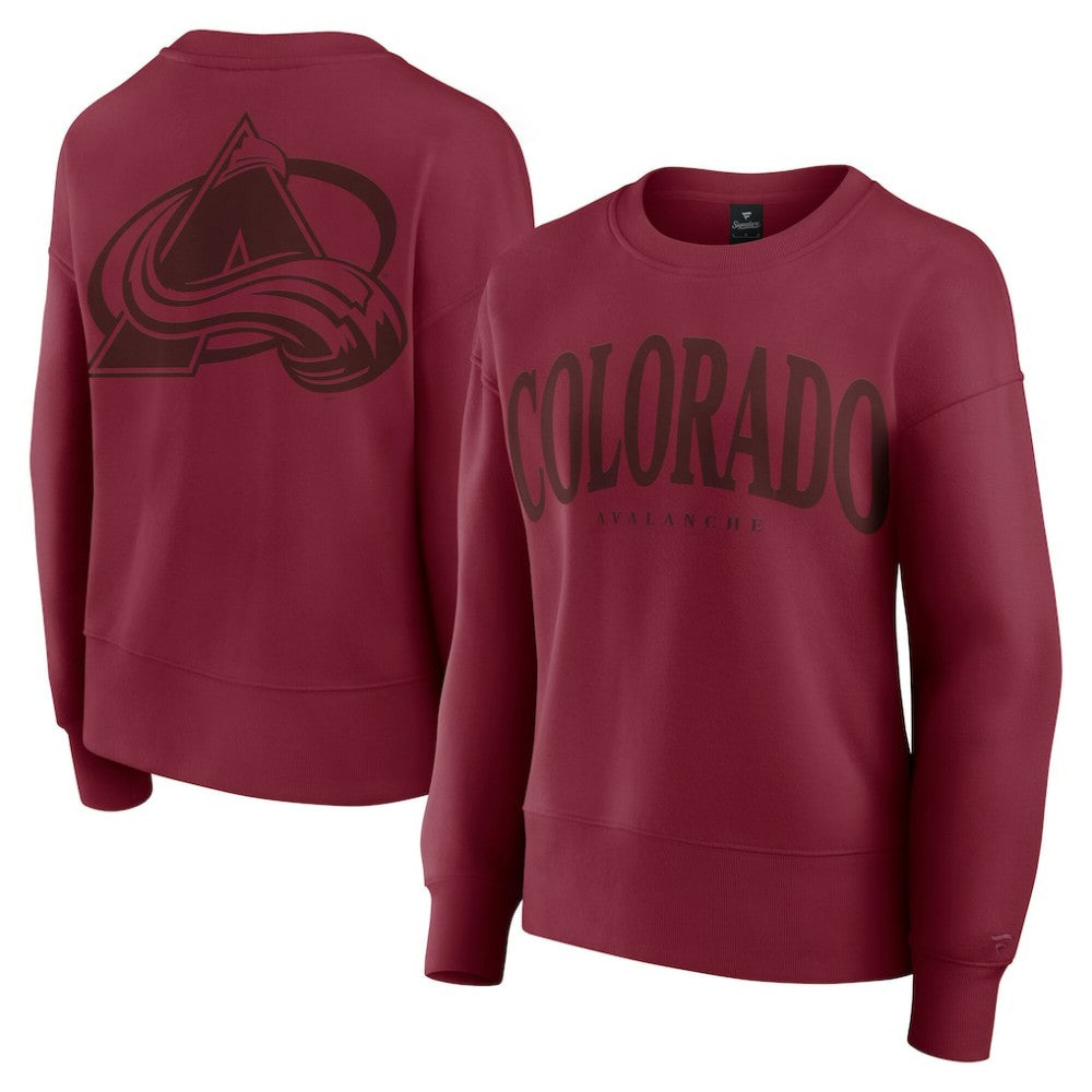NHL Colorado Avalanche Fanatics Women's Elements Flow Pullover Sweatshirt
