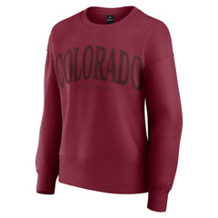 NHL Colorado Avalanche Fanatics Women's Elements Flow Pullover Sweatshirt