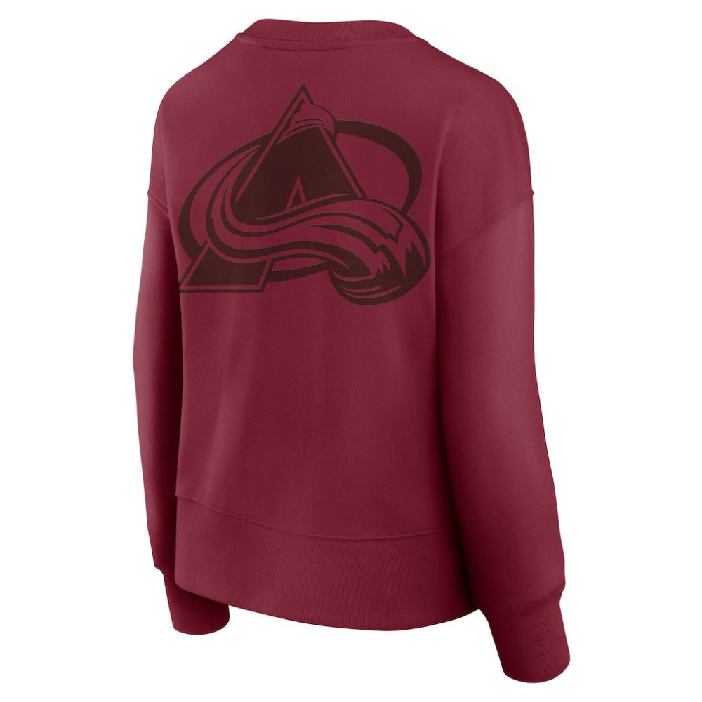 NHL Colorado Avalanche Fanatics Women's Elements Flow Pullover Sweatshirt