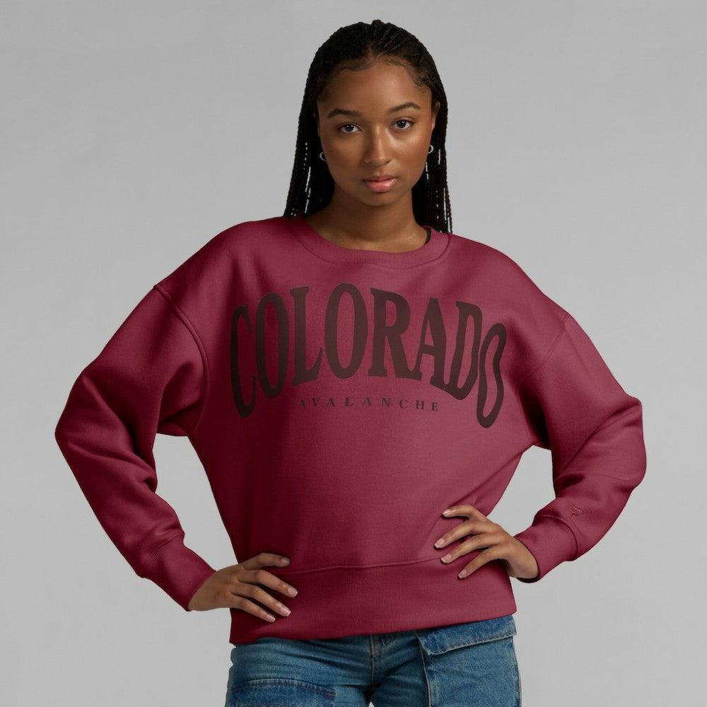 NHL Colorado Avalanche Fanatics Women's Elements Flow Pullover Sweatshirt