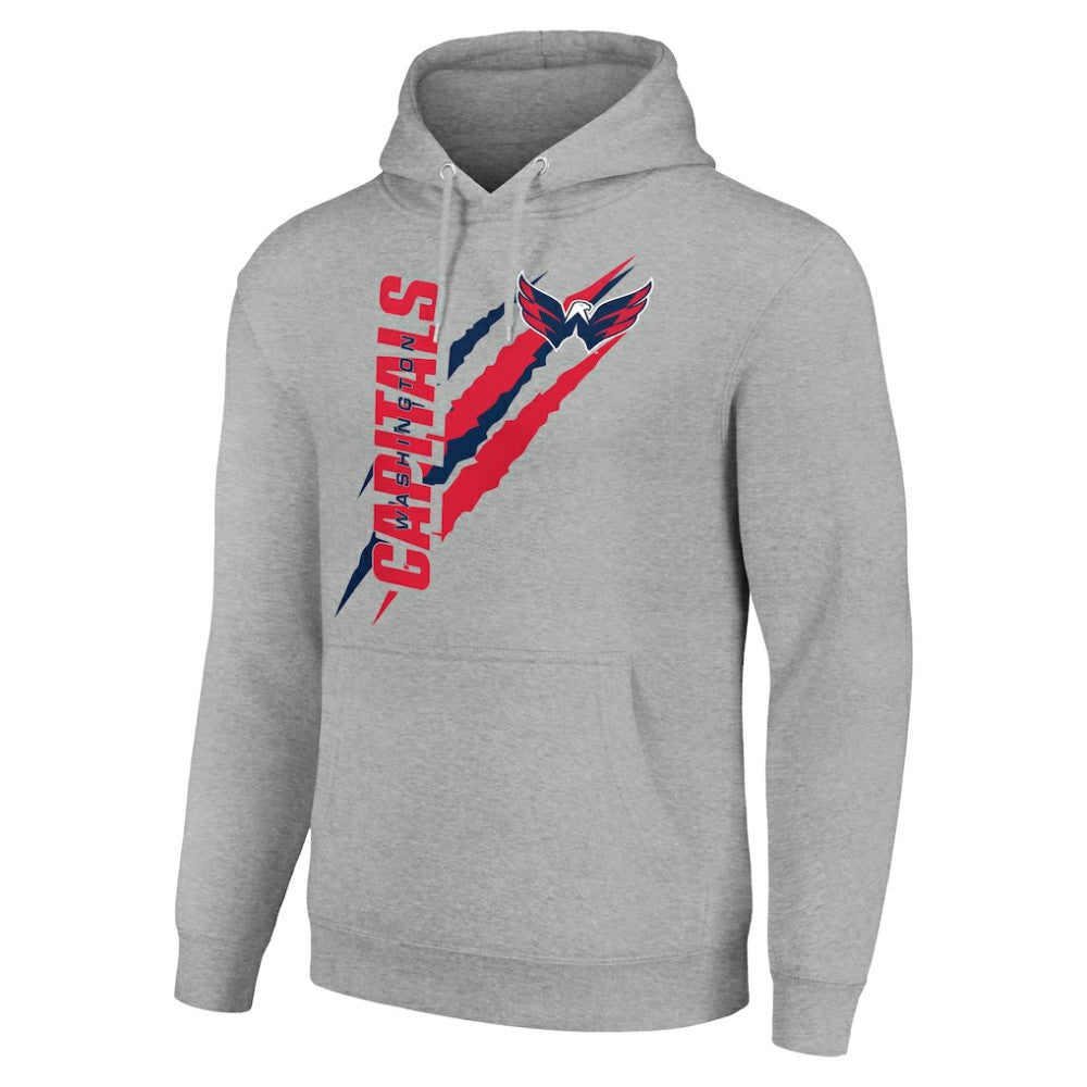 NHL Washington Capitals Starter Color Scratch Fleece Pullover Hoodie