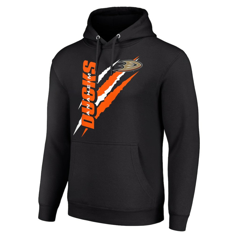 NHL Anaheim Ducks Starter Color Scratch Fleece Pullover Hoodie