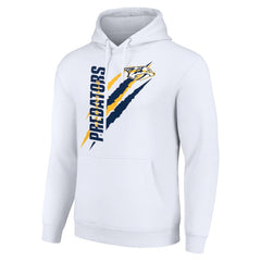 NHL Nashville Predators Starter Color Scratch Fleece Pullover Hoodie