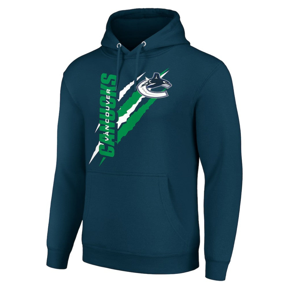 NHL Vancouver Canucks Starter Color Scratch Fleece Pullover Hoodie