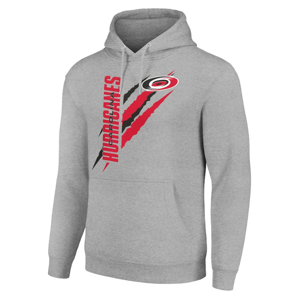 NHL Carolina Hurricanes Starter Color Scratch Fleece Pullover Hoodie