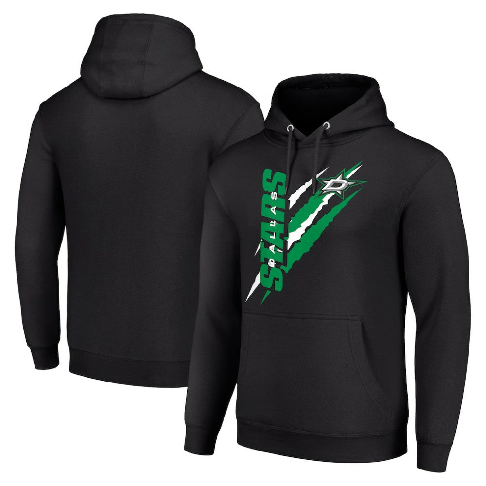 NHL Dallas Stars Starter Color Scratch Fleece Pullover Hoodie