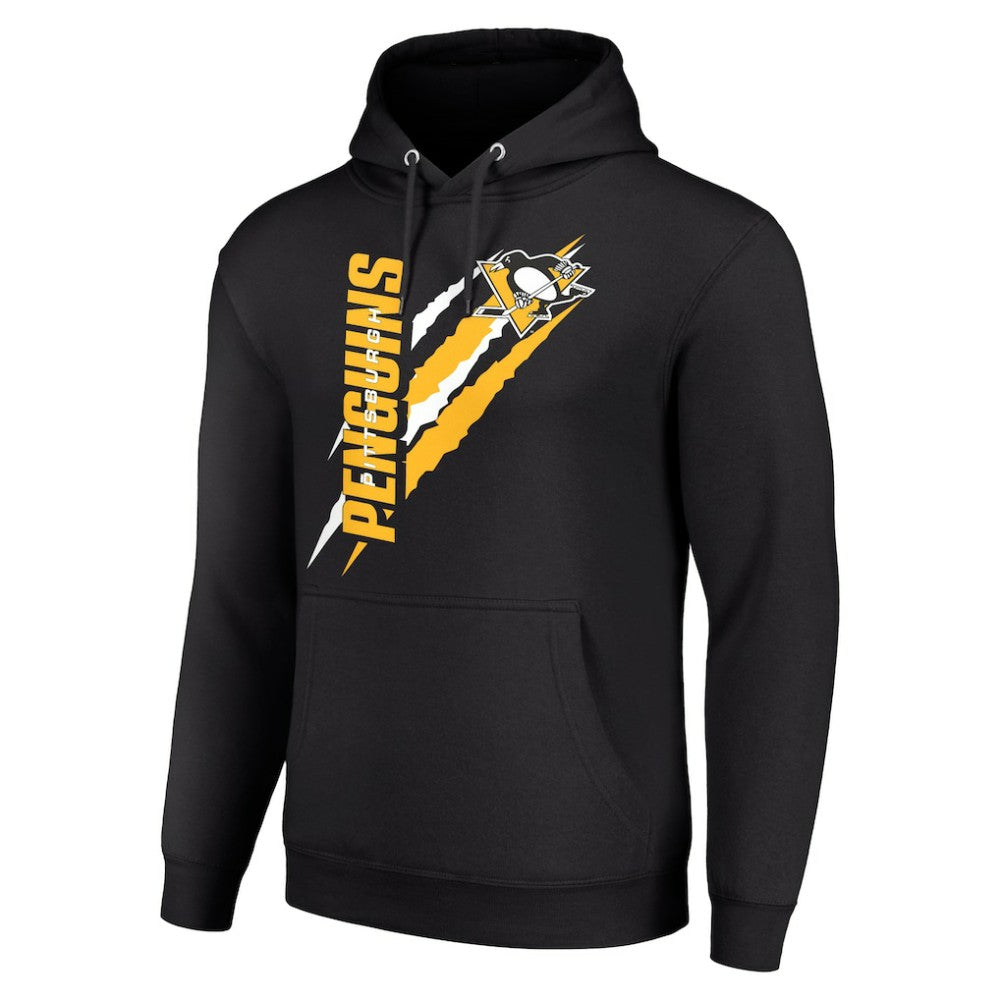 NHL Pittsburgh Penguins Starter Color Scratch Fleece Pullover Hoodie