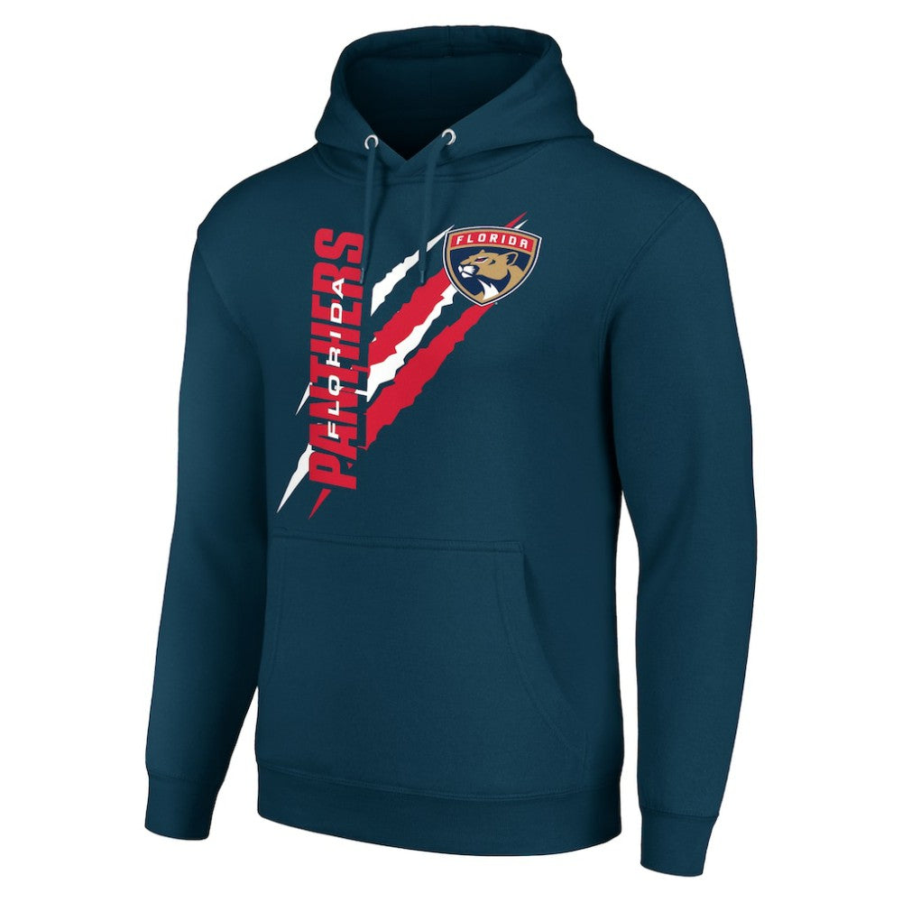 NHL Florida Panthers Starter Color Scratch Fleece Pullover Hoodie