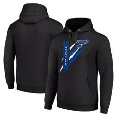 NHL St. Louis Blues Starter Color Scratch Fleece Pullover Hoodie