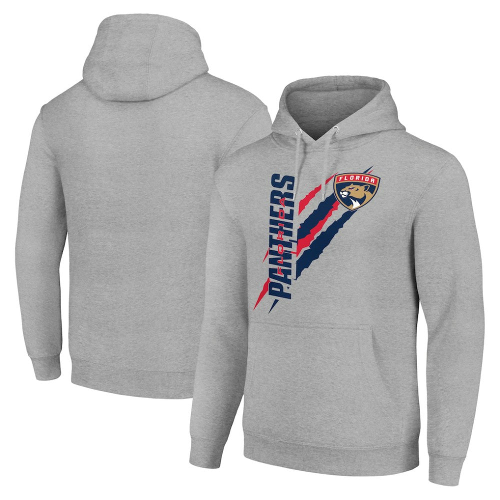 NHL Florida Panthers Starter Color Scratch Fleece Pullover Hoodie