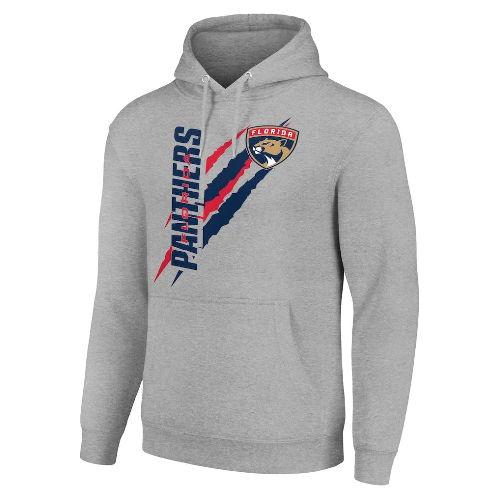 NHL Florida Panthers Starter Color Scratch Fleece Pullover Hoodie
