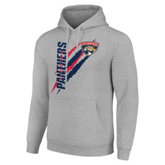 NHL Florida Panthers Starter Color Scratch Fleece Pullover Hoodie