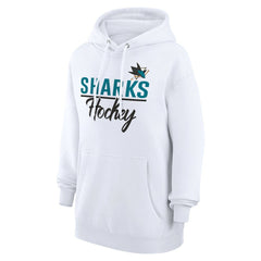 NHL San Jose Sharks G-III 4Her by Carl Banks Women's Team Fleece Pullover Hoodie