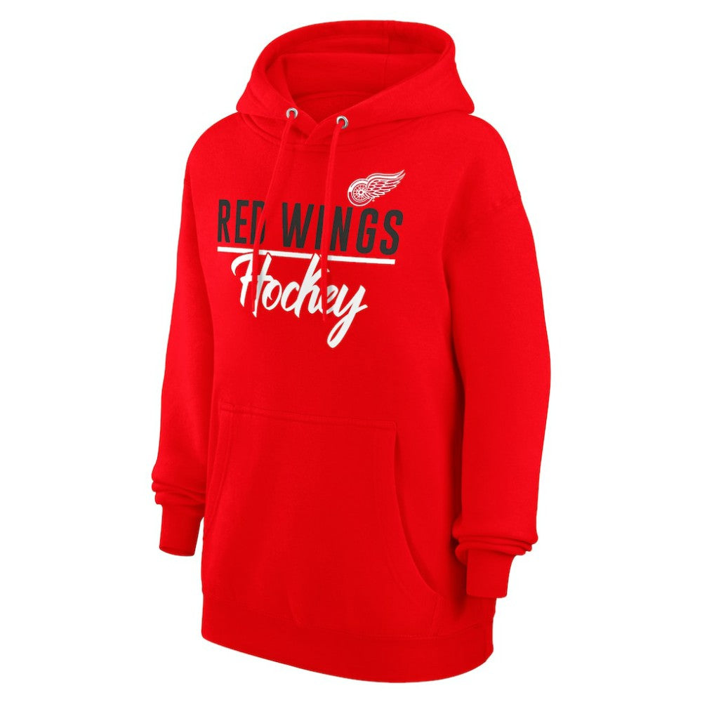 NHL Detroit Red Wings G-III 4Her by Carl Banks Women's Team Fleece Pullover Hoodie