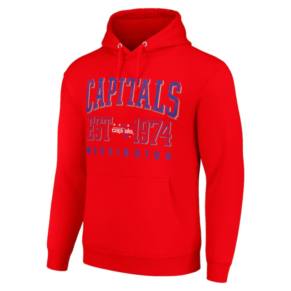 NHL Washington Capitals Starter Retro Graphic Pullover Hoodie