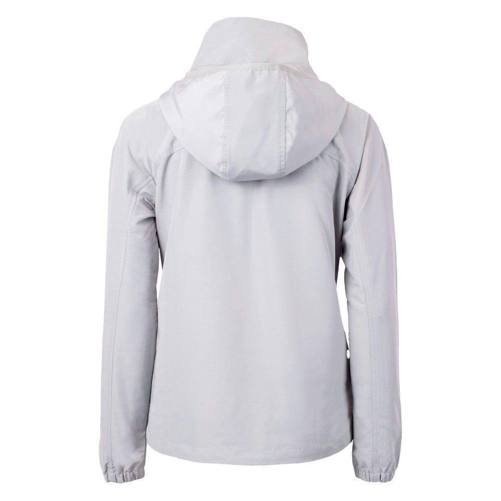 Gray Milwaukee Brewers Cutter & Buck Women's City Connect Charter Eco Recycled Full-Zip Jacket