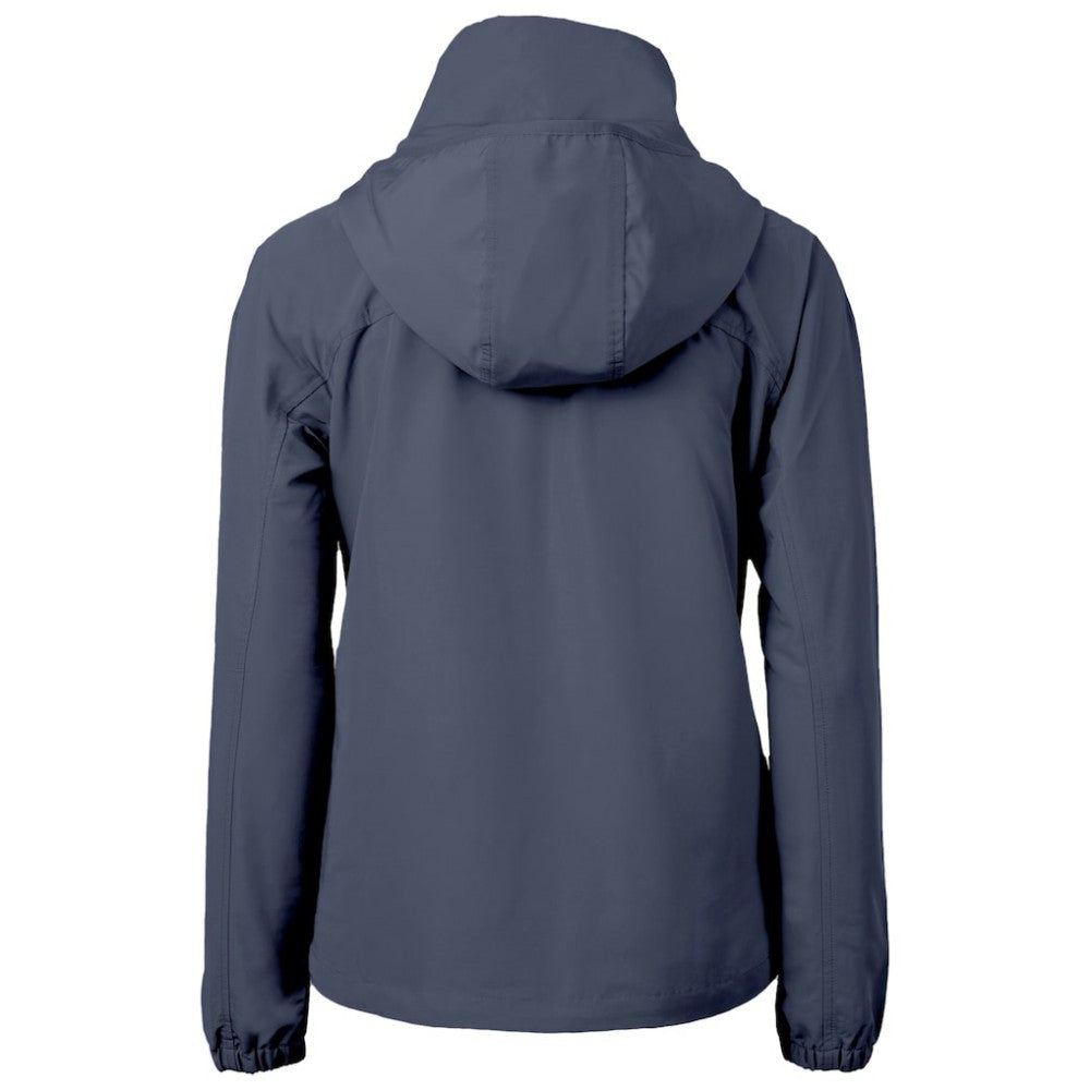 Navy Chicago Cubs Cutter & Buck Women's City Connect Charter Eco Recycled Full-Zip Jacket