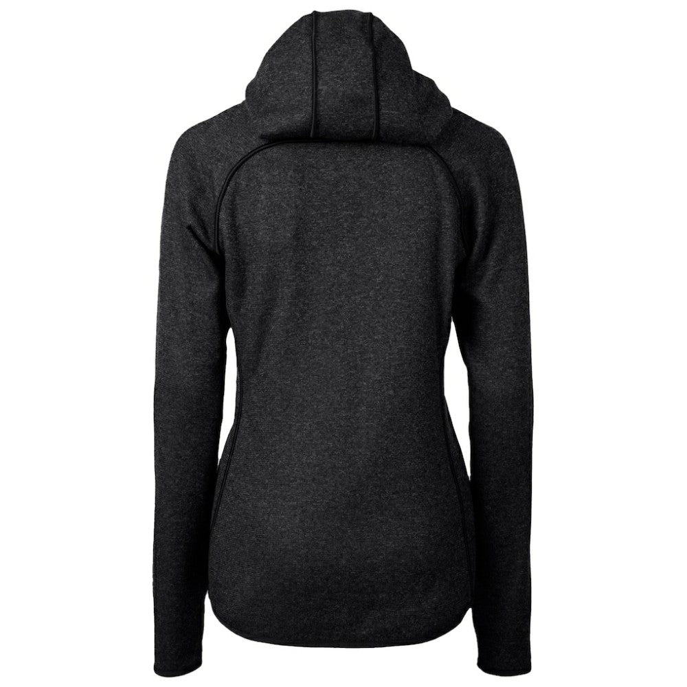 Heather Charcoal San Francisco Giants Cutter & Buck Women's City Connect Mainsail Full-Zip Hooded Jacket