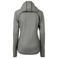 Heather Gray San Francisco Giants Cutter & Buck Women's City Connect Mainsail Full-Zip Hooded Jacket