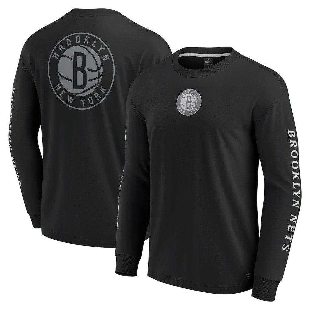 Fanatics Brooklyn Nets Elements Strive Long Sleeve T-Shirt