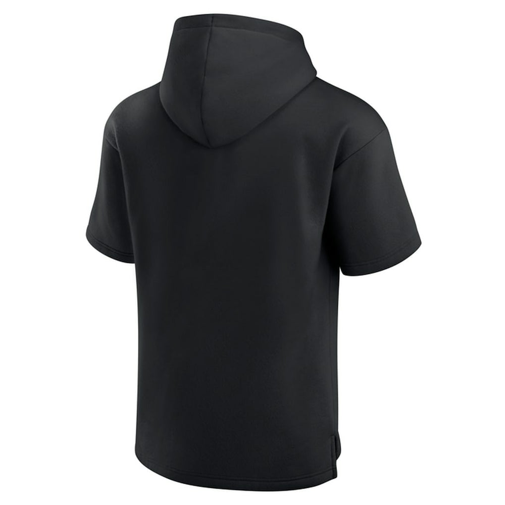 Fanatics Chicago Bulls Elements Ready Short Sleeve Pullover Hoodie