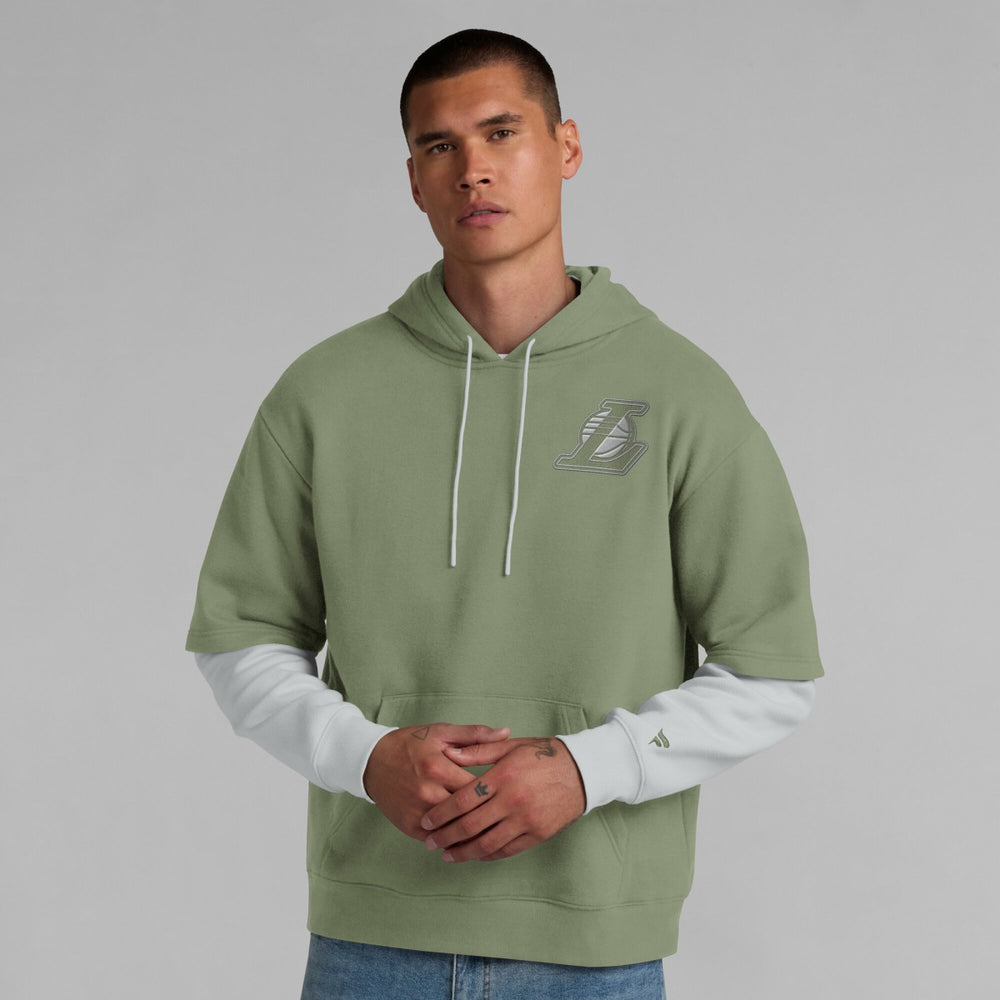Fanatics Los Angeles Lakers Elements Sleek Pullover Hoodie