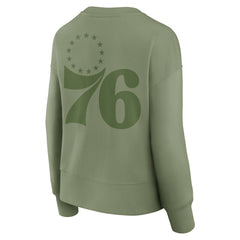 Fanatics Philadelphia 76ers Women's Elements Flow Pullover Sweatshirt