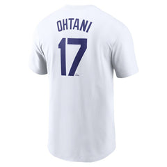 Shohei Ohtani Los Angeles Dodgers Nike 2024 Fuse Name & Number T-Shirt – White