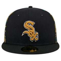 Black Chicago White Sox New Era Digi Camo 59FIFTY Fitted Hat