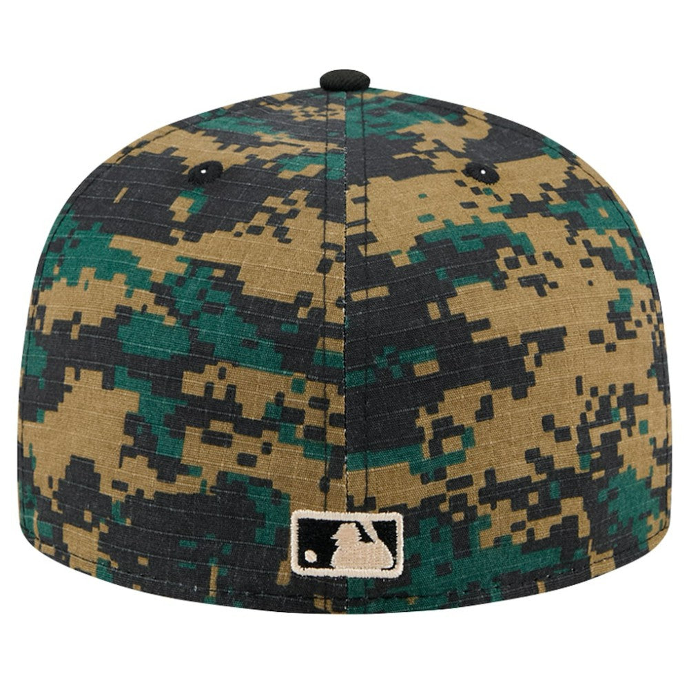 Black Chicago White Sox New Era Digi Camo 59FIFTY Fitted Hat