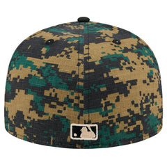 Black Chicago White Sox New Era Digi Camo 59FIFTY Fitted Hat