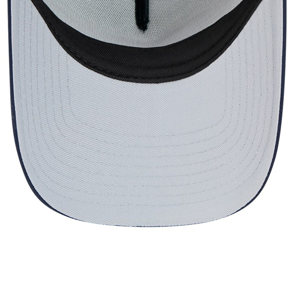 White Boston Red Sox New Era Retro Wordmark 9FORTY A-Frame Trucker Adjustable Hat