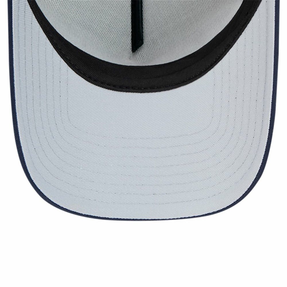 White St. Louis Cardinals New Era Retro Wordmark 9FORTY A-Frame Trucker Adjustable Hat