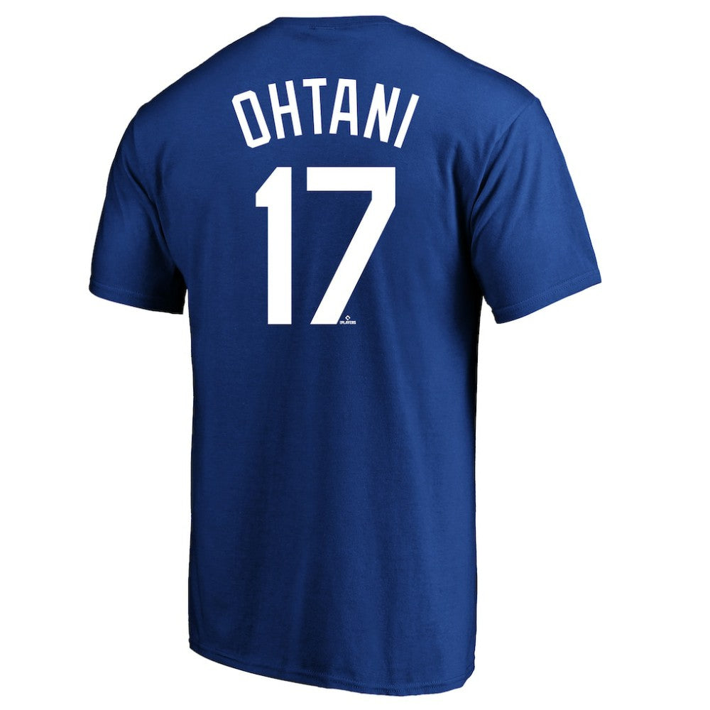Royal Shohei Ohtani Los Angeles Dodgers Fanatics Big & Tall Name & Number T-Shirt