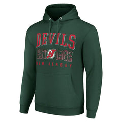 NHL New Jersey Devils Starter Retro Graphic Pullover Hoodie
