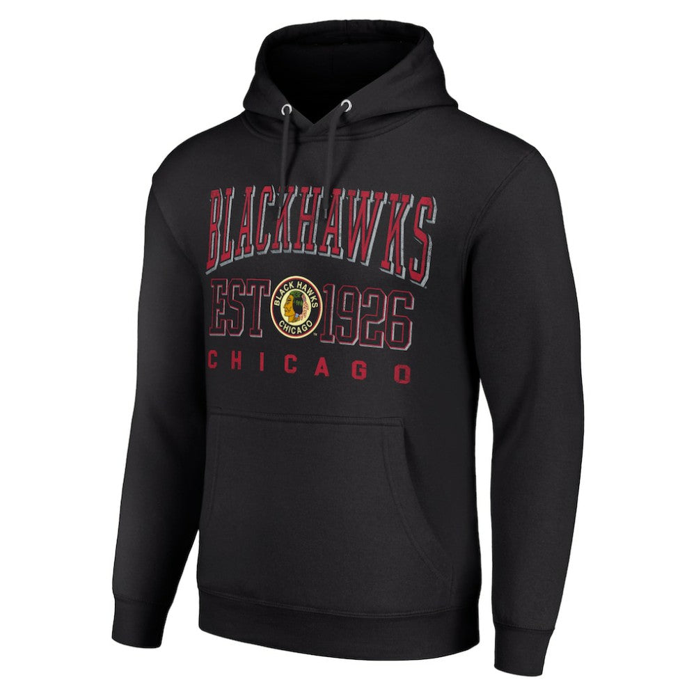 NHL Chicago Blackhawks Starter Retro Graphic Pullover Hoodie