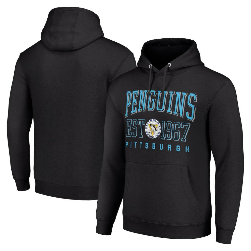 NHL Pittsburgh Penguins Starter Retro Graphic Pullover Hoodie