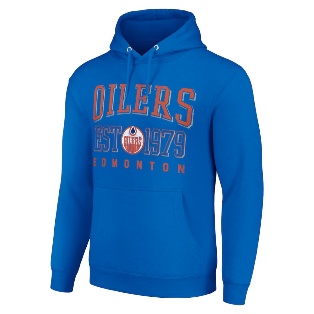 NHL Edmonton Oilers Starter Retro Graphic Pullover Hoodie