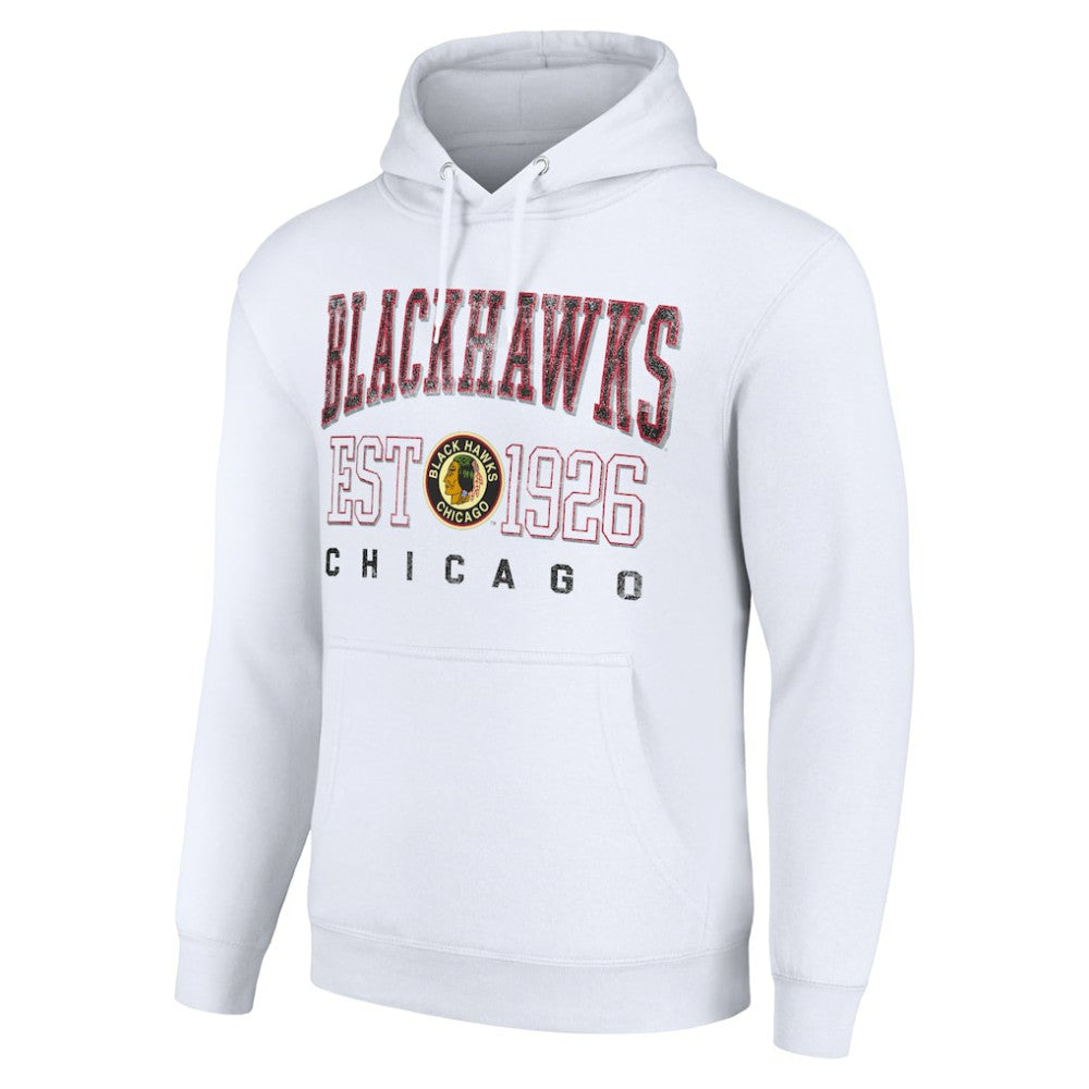 NHL Chicago Blackhawks Starter Retro Graphic Pullover Hoodie