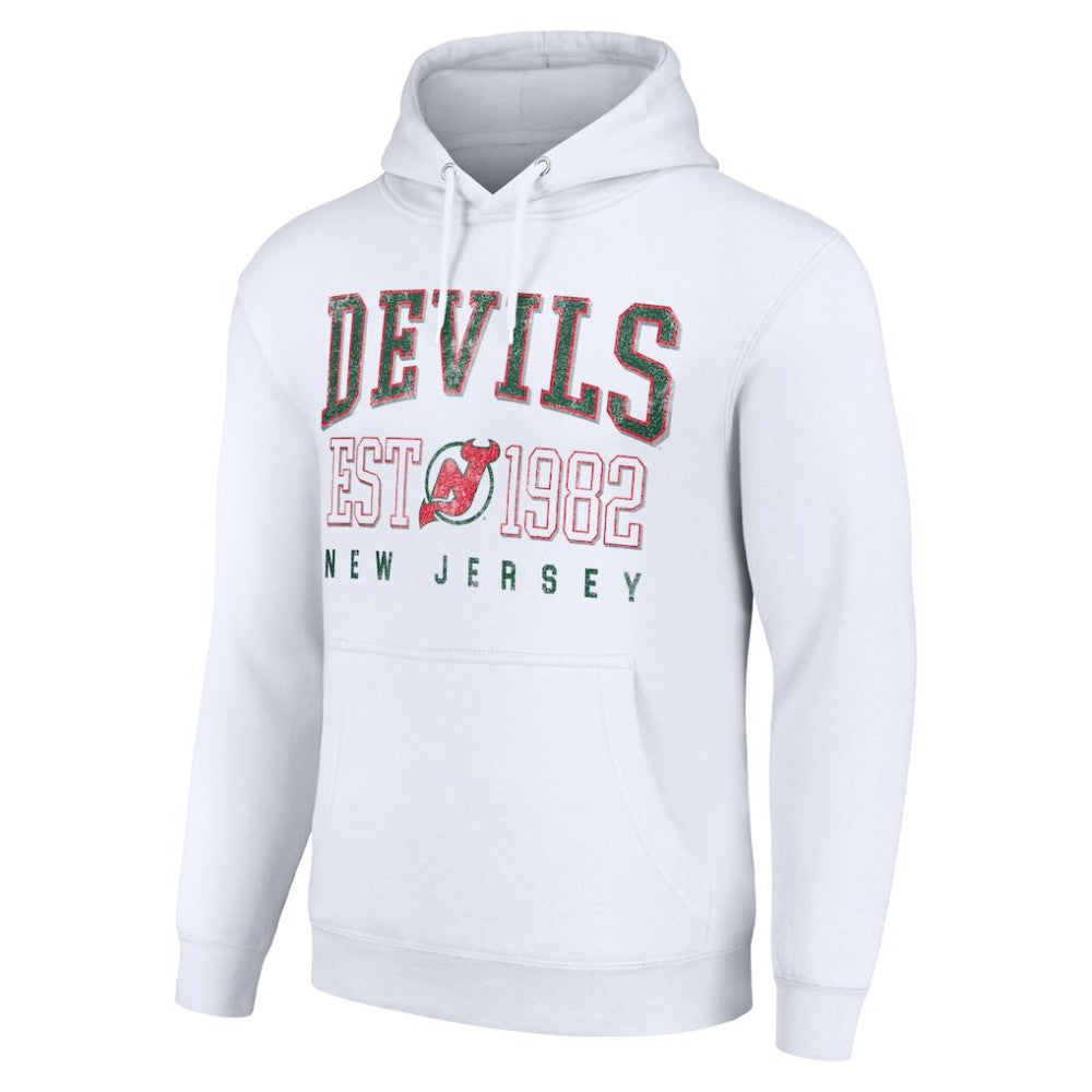 NHL New Jersey Devils Starter Retro Graphic Pullover Hoodie