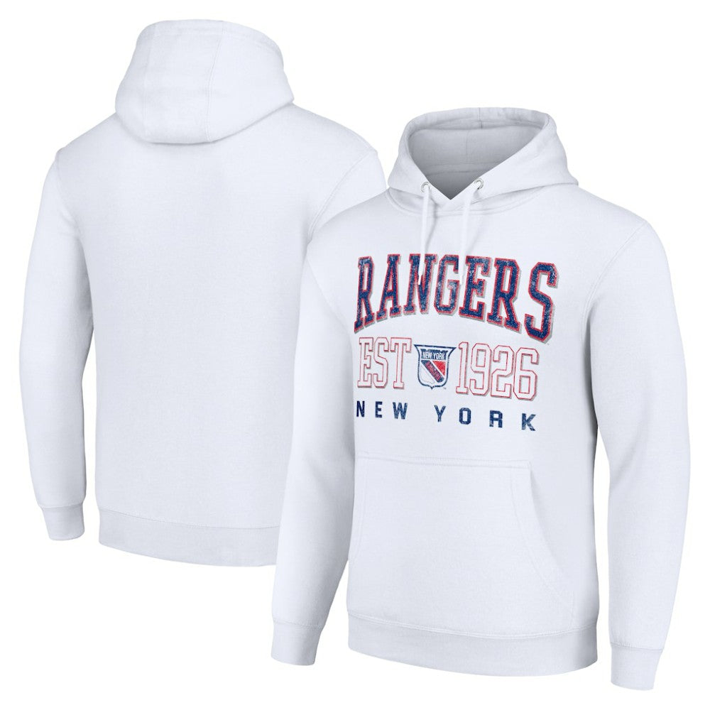 NHL New York Rangers Starter Retro Graphic Pullover Hoodie