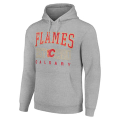 NHL Calgary Flames Starter Retro Graphic Pullover Hoodie