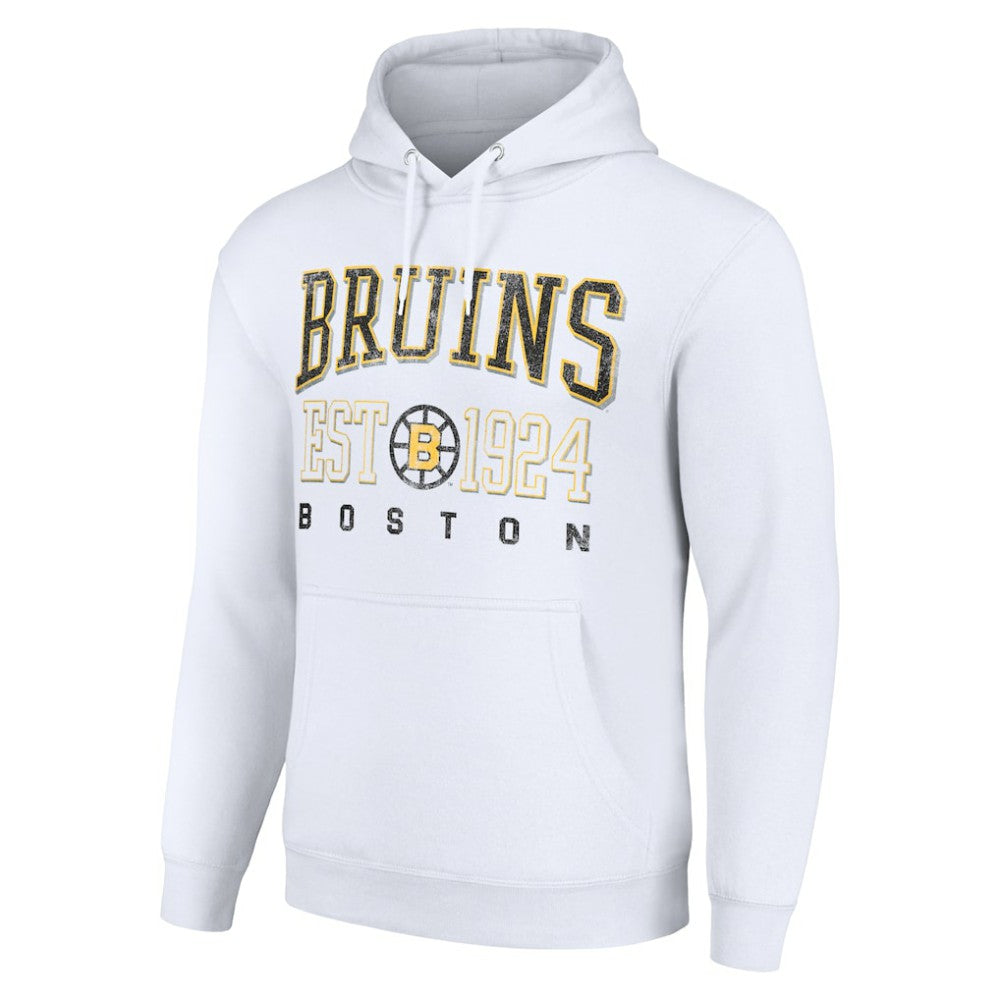 NHL Boston Bruins Starter Retro Graphic Pullover Hoodie